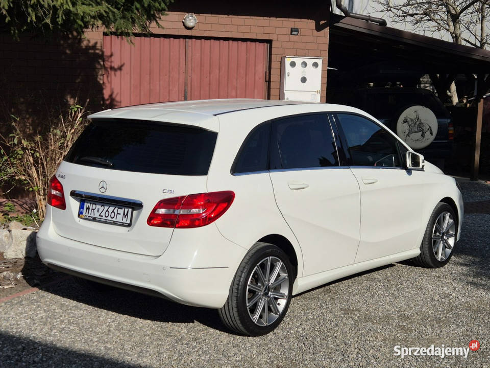 Mercedes B 170 B 180 Automat 2014r Org Lakier kurtyny powietrzne Radom