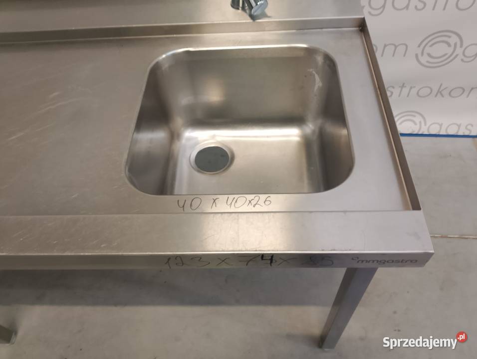 Stół załadowczy ze zlewem 115x70x85 Wrocław sprzedam