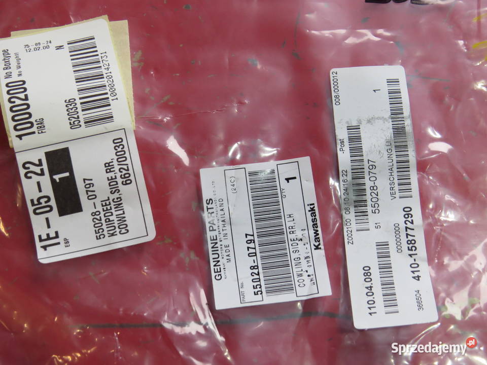 KAWASAKI Z650 Z 650 2023 wypełnienie blok Szyby i owiewki Warszawa