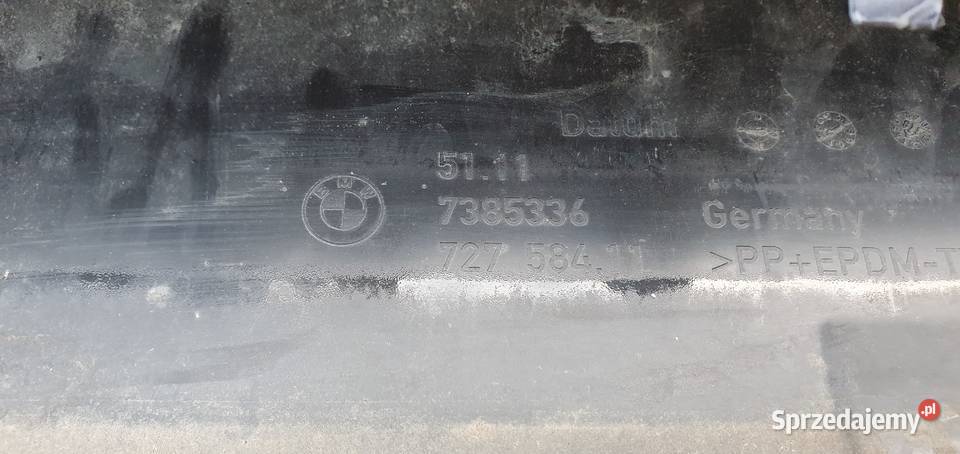 BMW 5 G30 G31 ZDERZAK PRZÓD 17 lubuskie Bieleń sprzedam