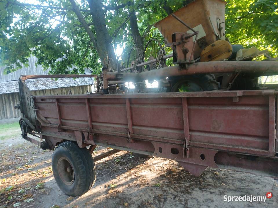 pług 2 rozrzutnik nieuszkodzony Sławatycze