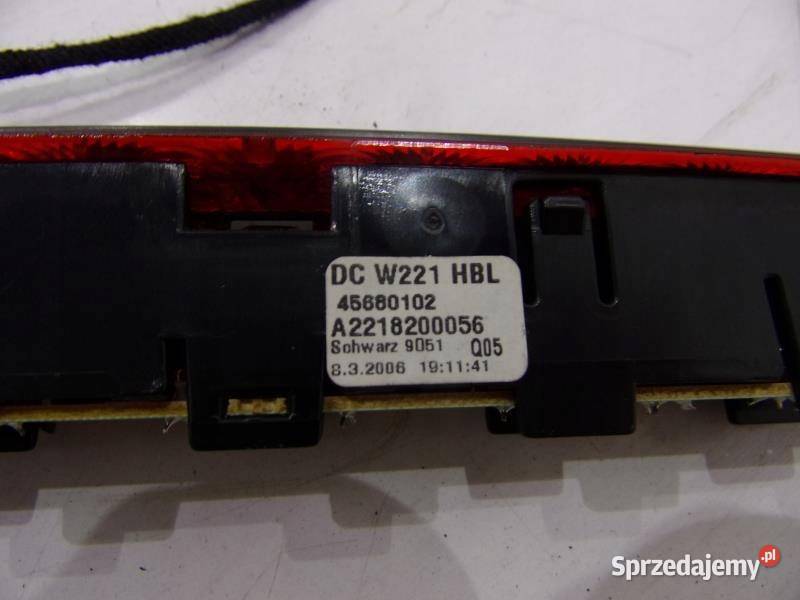 ŚWIATŁO STOP STOPU MERCEDES W221