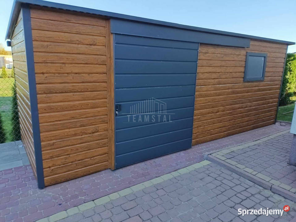 Schowek domek ogrodowy 5x25m Drzwi przesuwne Domki narzędziowe