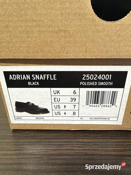 MokasynyLoafersy Dr Martens Adrian Sanffle Warszawa