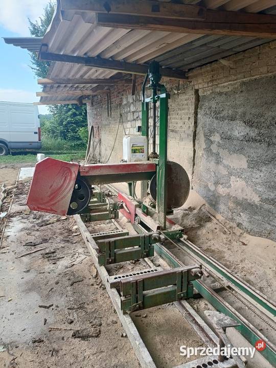 Trak taśmowy lignuma tartak piła taśmowa Zarajec