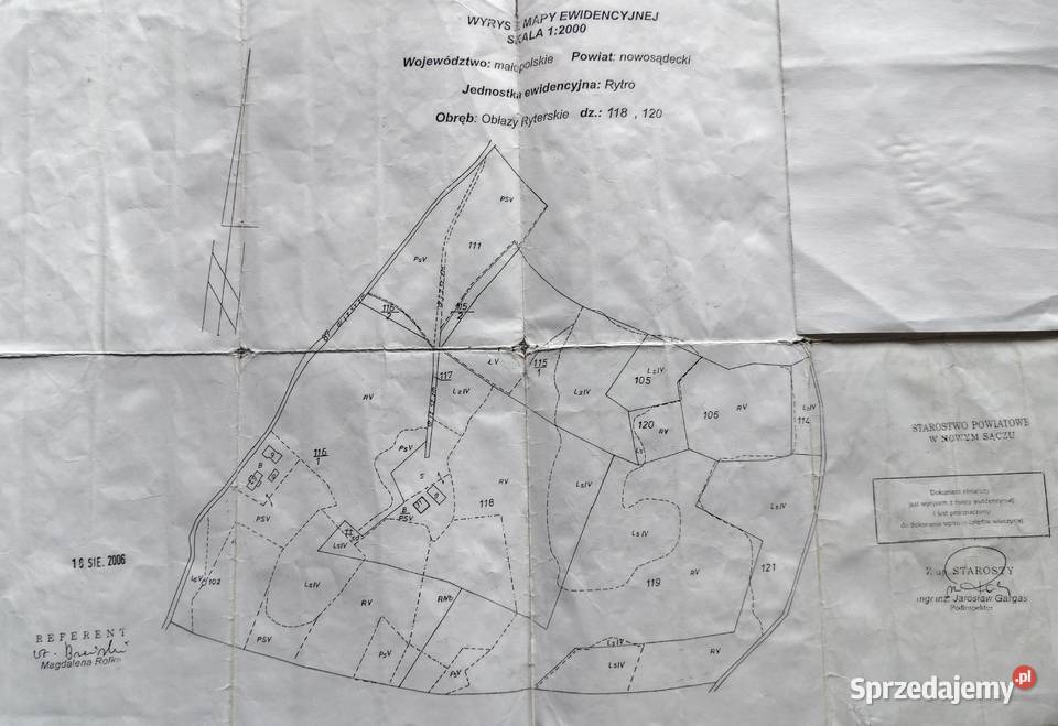 Sprzedam gospodarstwo rolne i działkę budowlaną 50zł/m2 Obłazy Ryterskie