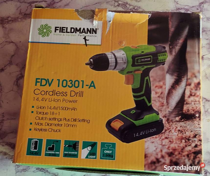 Wkrętarka akumulatorowa Fieldmann FDUV701050