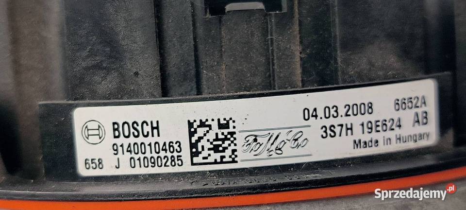 REZYSTOR FORD FIESTA MK6 3S7H19E624AB Pozostałe Lipno