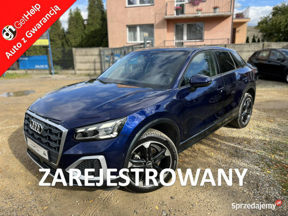 Audi Q2 15 Automat Skóry Climatronic Alu Szyber Rok produkcji 2021 sprzedam