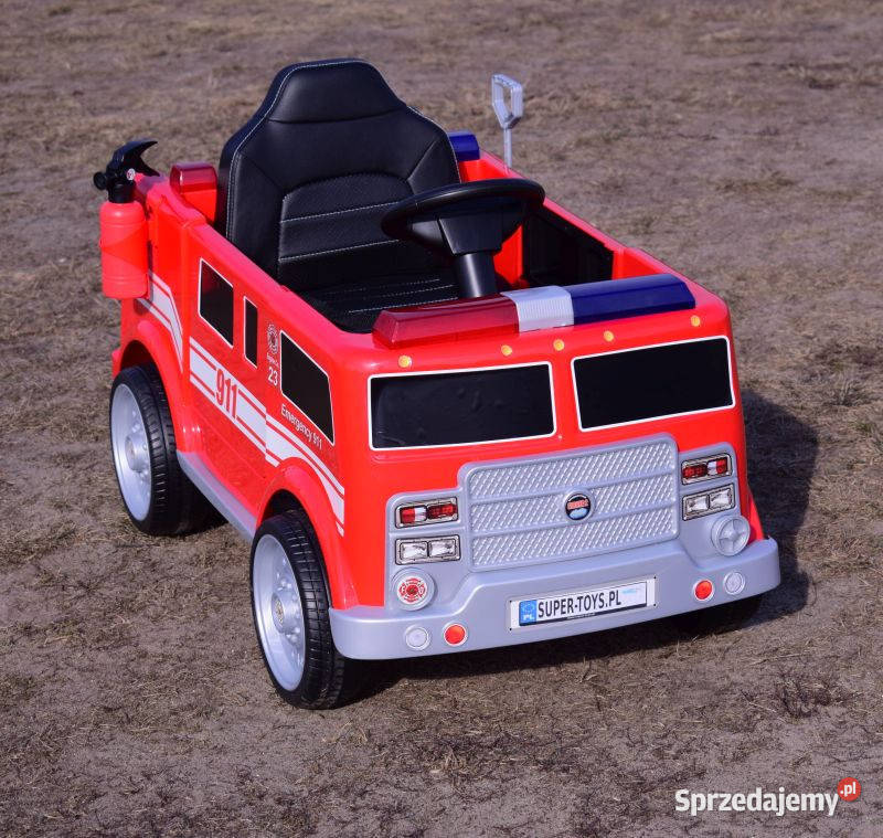 BAWIBUS Auto samochód na akumulator STRAŻ śląskie Myszków