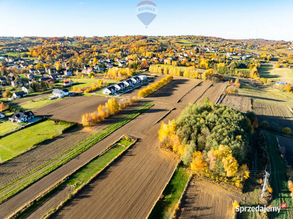 Budowlana działka w Trąbkach Biskupice Trąbki sprzedam
