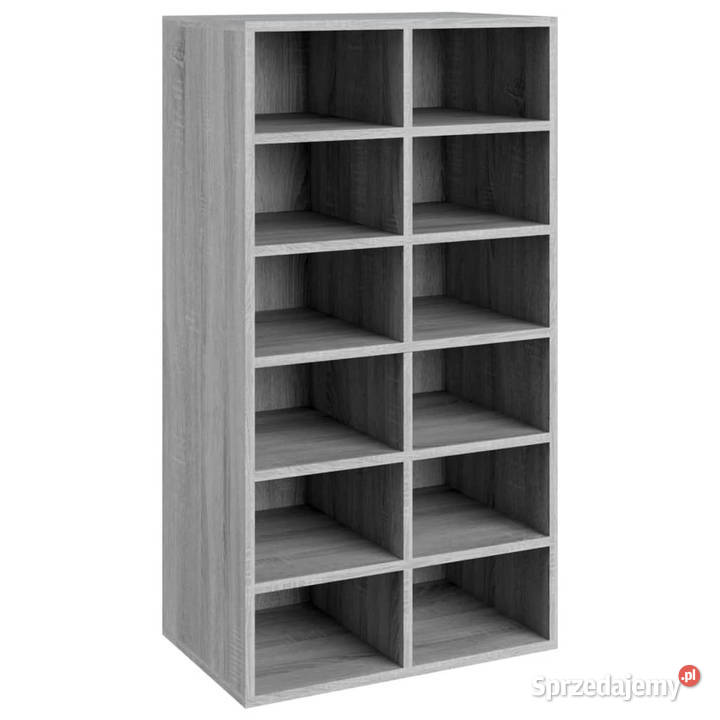 Szafka na buty szary dąb sonoma 54x34x1005 mazowieckie Warszawa