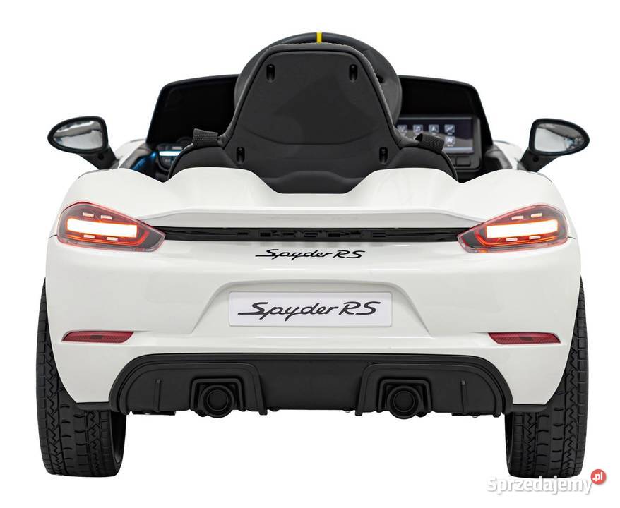 Porsche 718 Białe Auto na Akumulator 12V 7Ah