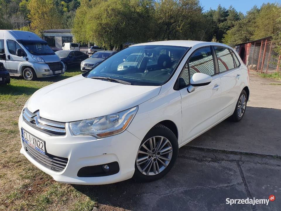 Citroen C4 16 Benzyna 2011r Przebieg 227 nieuszkodzony Bydgoszcz
