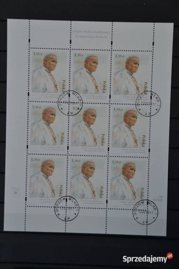 Znaczki Papież Jan Paweł II Polska Fi 4189 Ks Sobótka