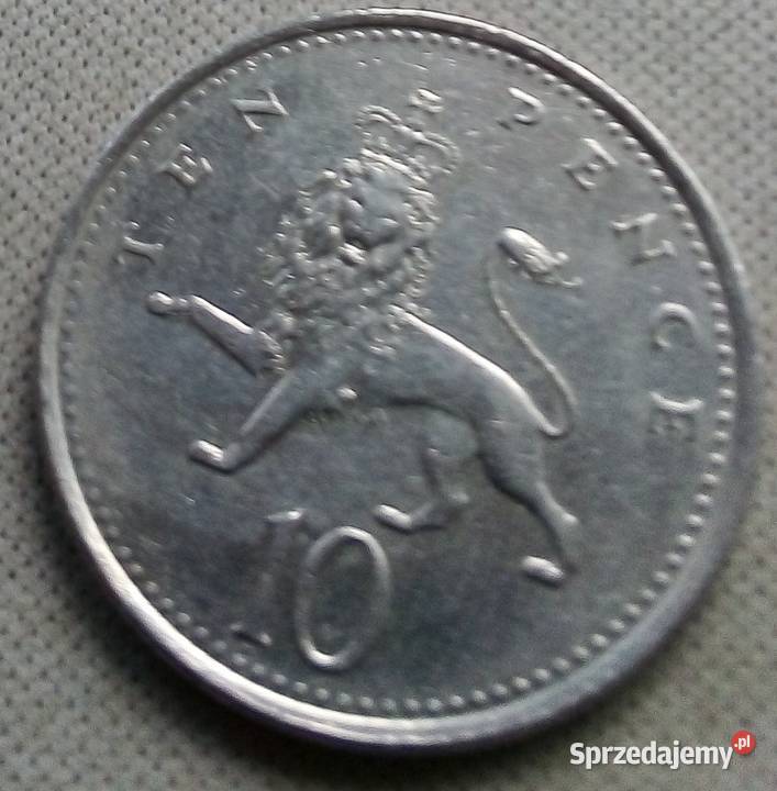 WIELKA BRYTANIATEN PENCE1992 r 4 mazowieckie Legionowo