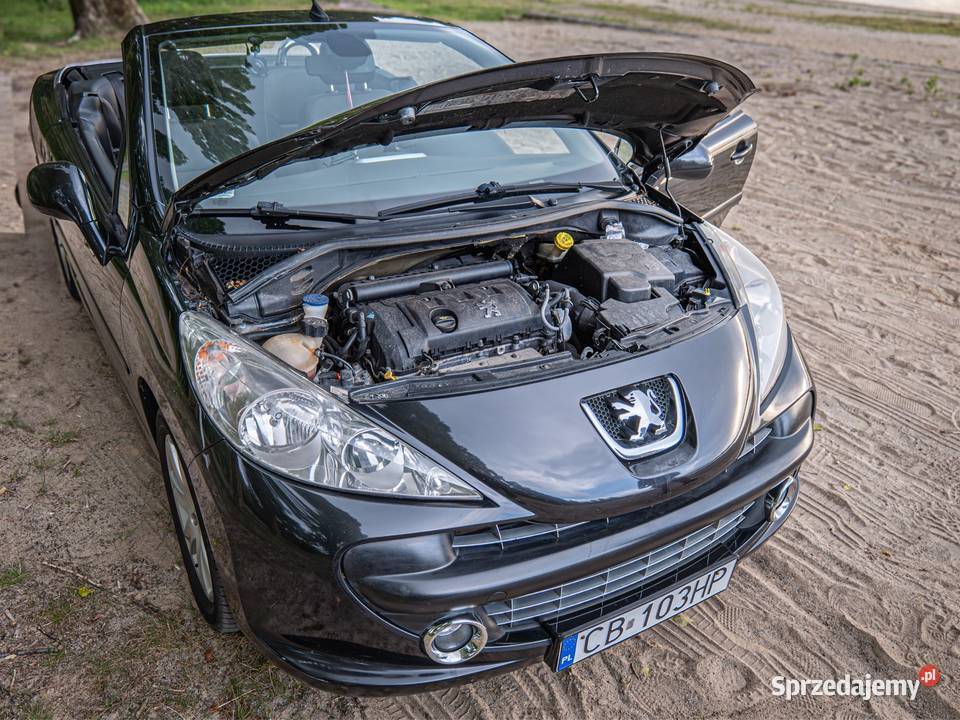 Peugeot 207cc 2008r 16 benzyna Zarejestrowany w Polsce Inowrocław
