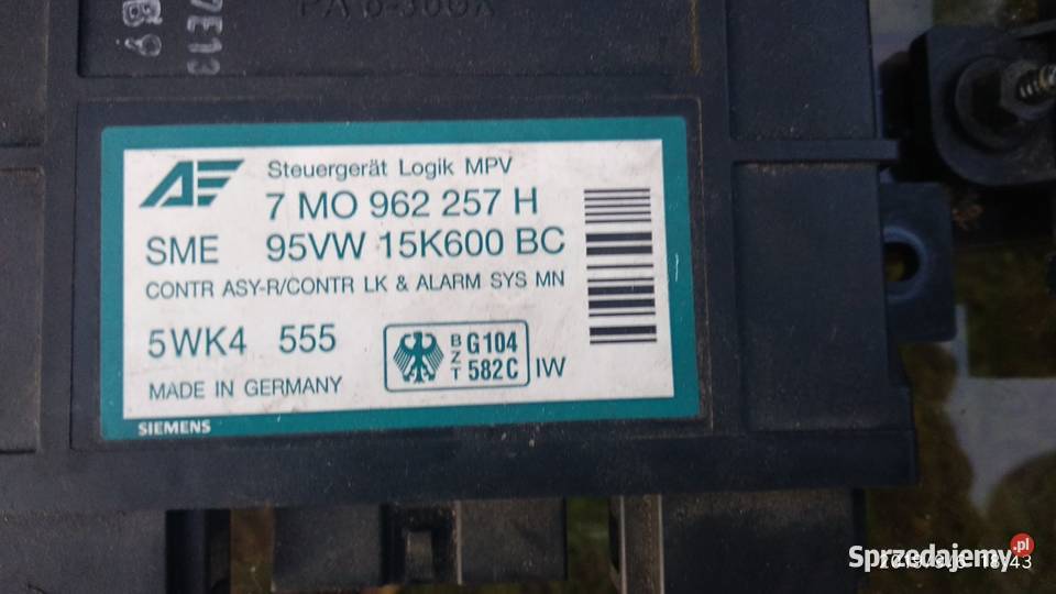 7mo962257f modul komfortu sharan ogrzewanie Ożarów
