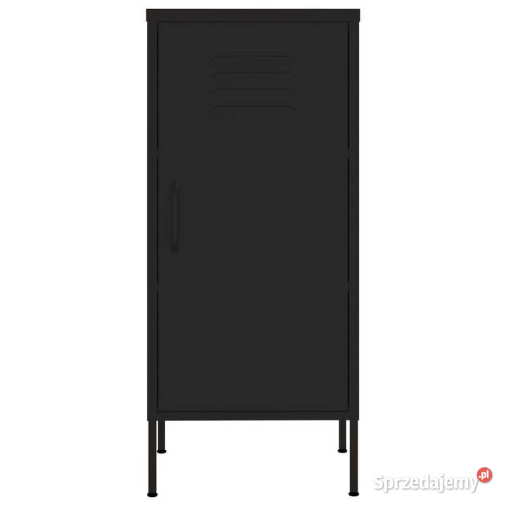 Szafka czarna 425x35x1015 stalowa WM336196 Warszawa sprzedam