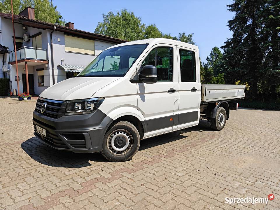 Volkswagen Crafter 2021 doka brygadówka skrzynia sprowadzony świętokrzyskie Ostrowiec Świętokrzyski