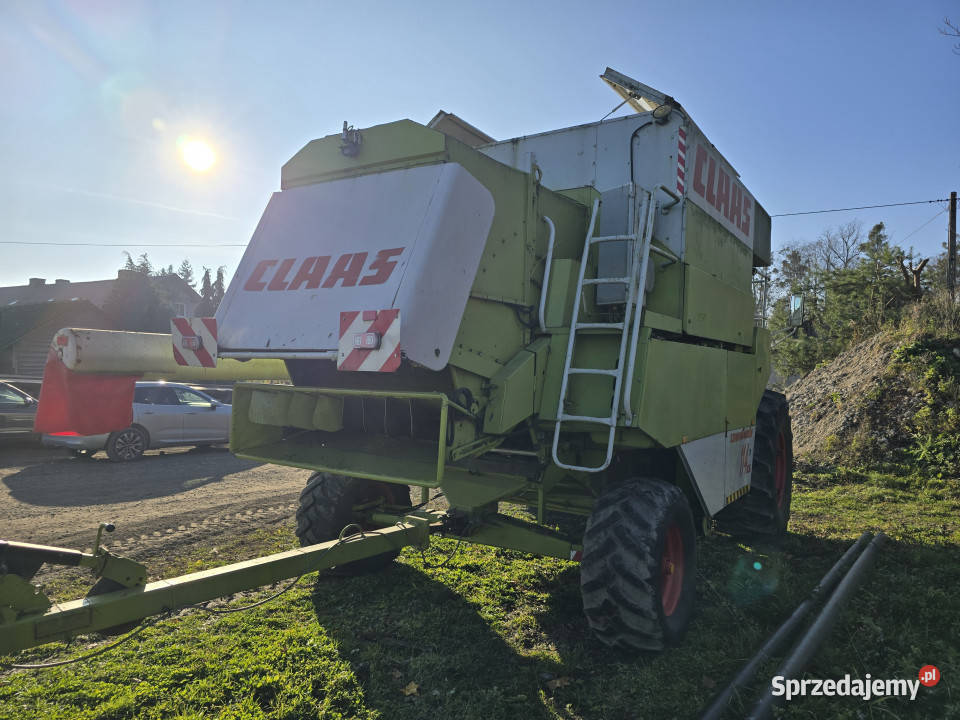 Kombajn CLAAS COMMANDOR 114 CS heder z wózkiem Jarkowo