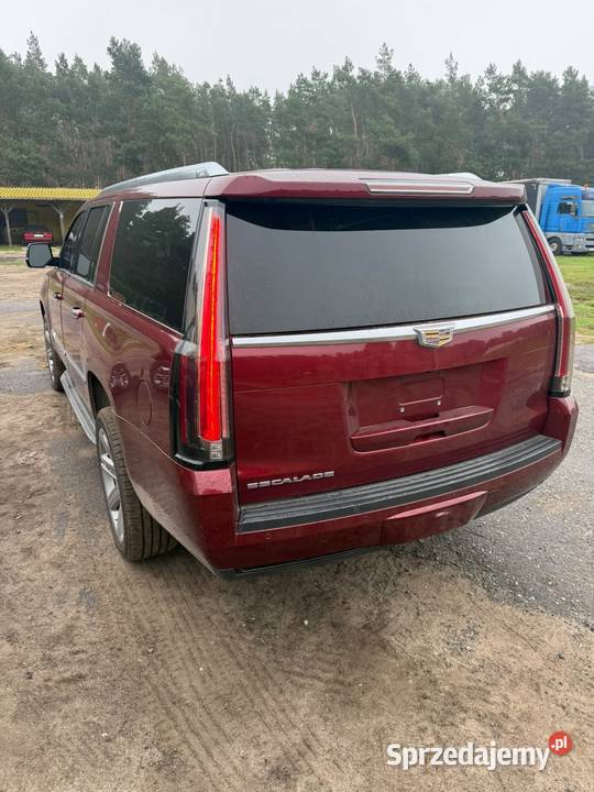 Cadilac Escalade Premium IV 2016 7 osób ESV 165 425KM kujawsko-pomorskie Prądocin sprzedam