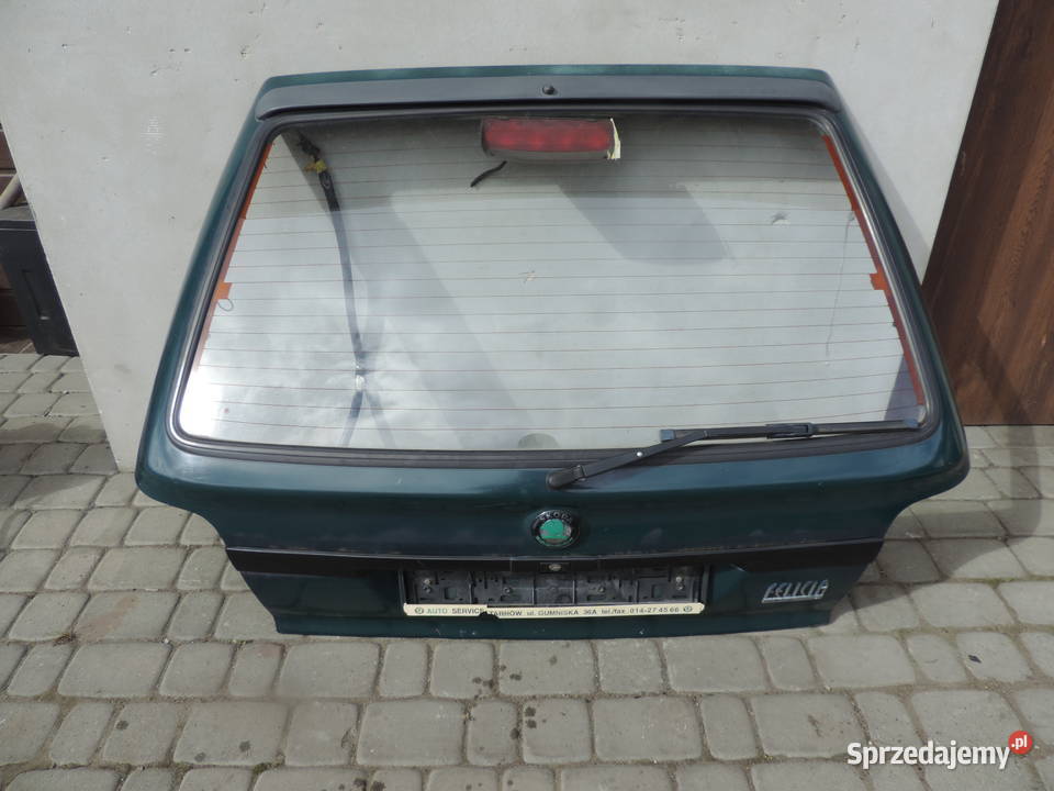 KLAPA TYŁ TYLNA BAGAŻNIKA SKODA FELICJA FELICIA małopolskie Nowy Sącz