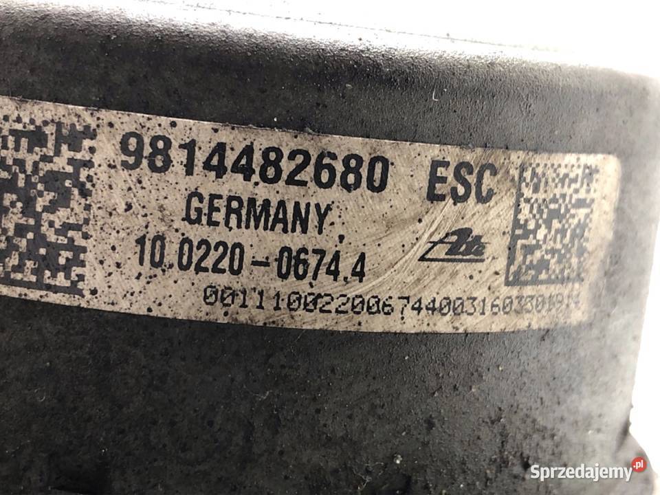 POMPA ABS PEUGEOT 208 I 9814482680 16 75 osobowe sprzedam