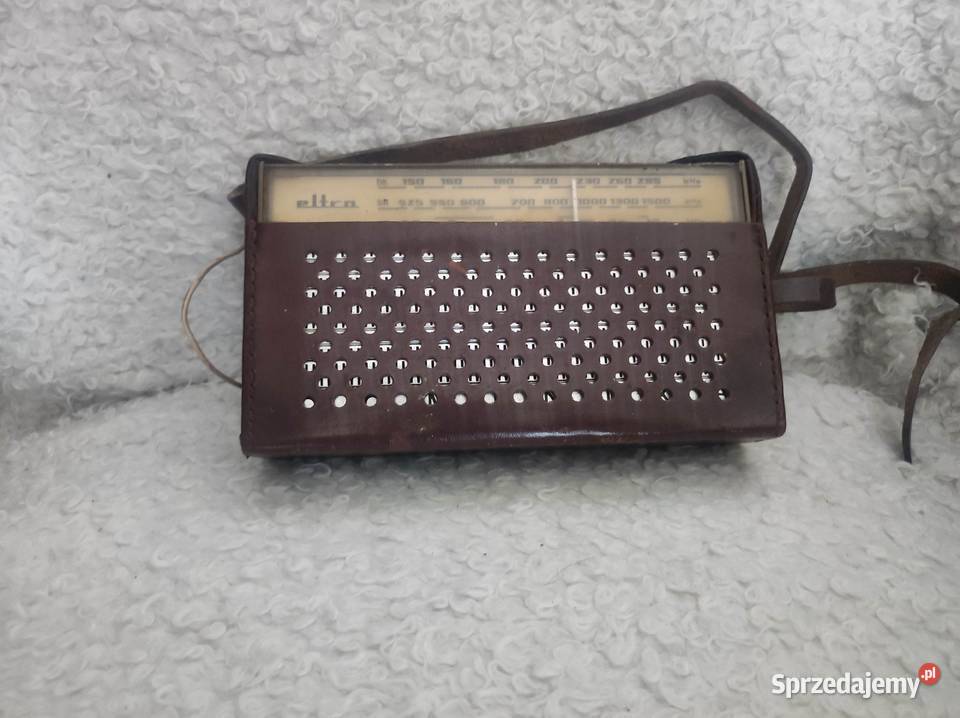 STARE RADIO ELTRA UNITRA KAMILA MOT6312 etui