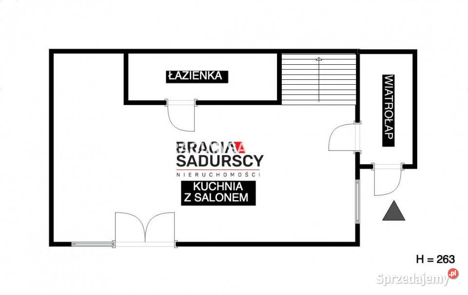 Mieszkanie Kraków Smoleńskiego 6684m2 3 pokoje