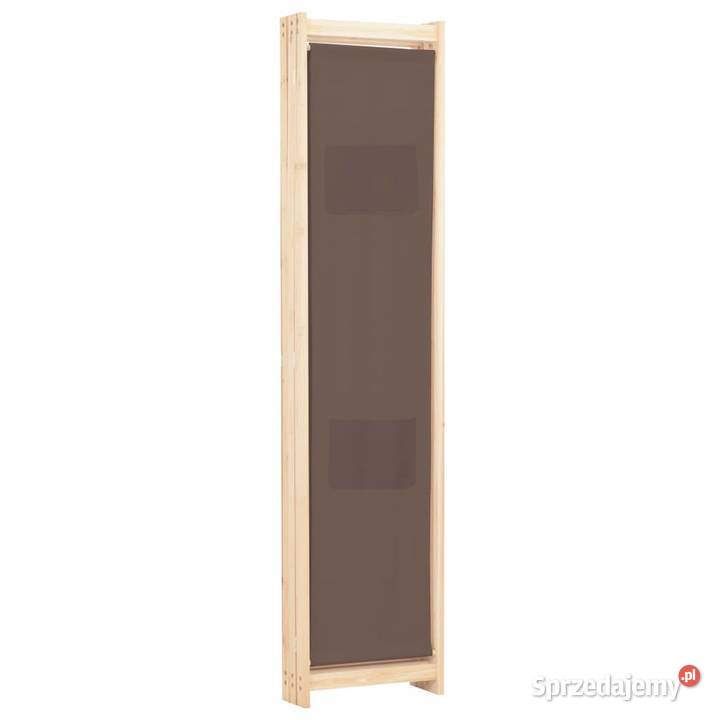 vidaXL Parawan 3panelowy brązowy 120x170x4 Warszawa