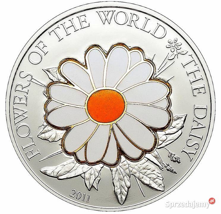 Cook Islands 5 dolars Kwiaty Świata Ełk