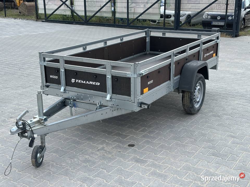 TEMARED WOOD 2612 KIPP przyczepka uchylna DMC wielkopolskie