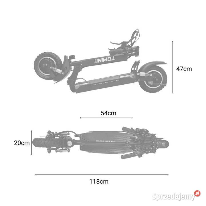Hulajnoga Elektryczna TOMINI Z06D ecross Skawina sprzedam