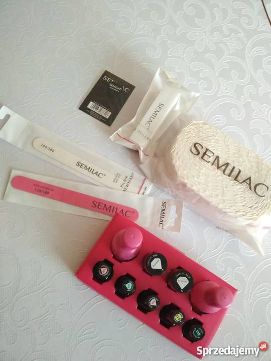 Zestaw semilac lampa neonail