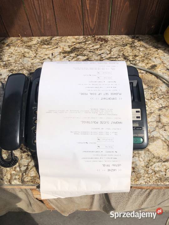 Cyfrowy automat zgłoszeniowy Panasonic KXFT25 Telefony przewodowe Bydgoszcz