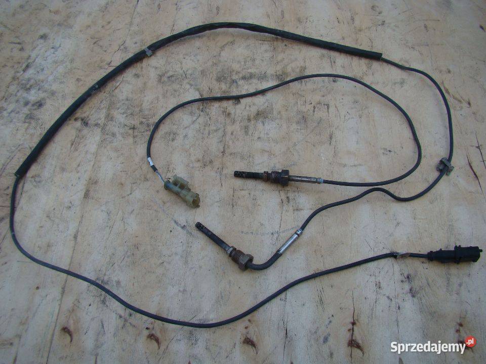 sonda czujnik temperatury spalin w układzie Parcice