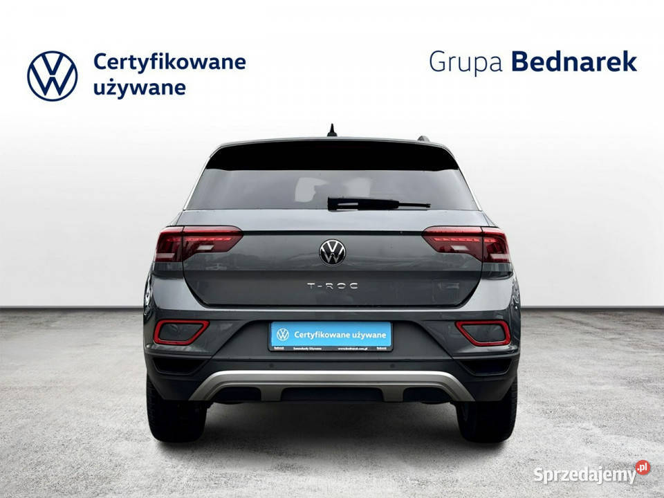 Volkswagen TRoc Bezwypadkowy Salon Polska Serwis asystent pasa ruchu Łódź