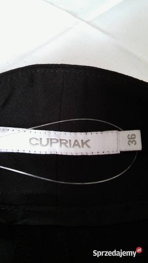 nieużywane eleganckie firmowe spodnie damskie czarny Warszawa sprzedam