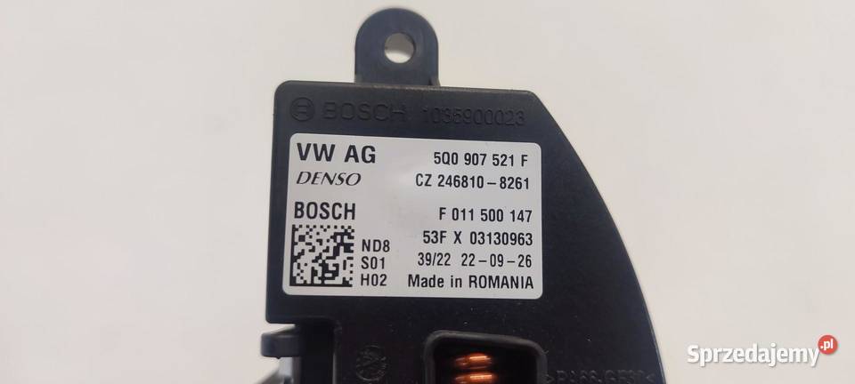 SKODA KODIAQ REZYSTOR DMUCHAWY 5Q0907521F