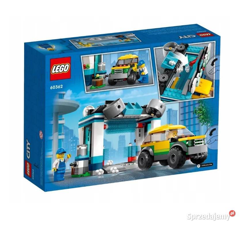 LEGO City 60362 Myjnia samochodowa Klocki Szczecin