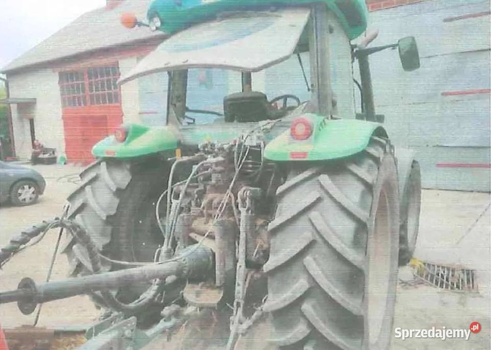 Syndyk sprzeda ciągnik rolniczy marki DeutzFahr wielkopolskie Topola