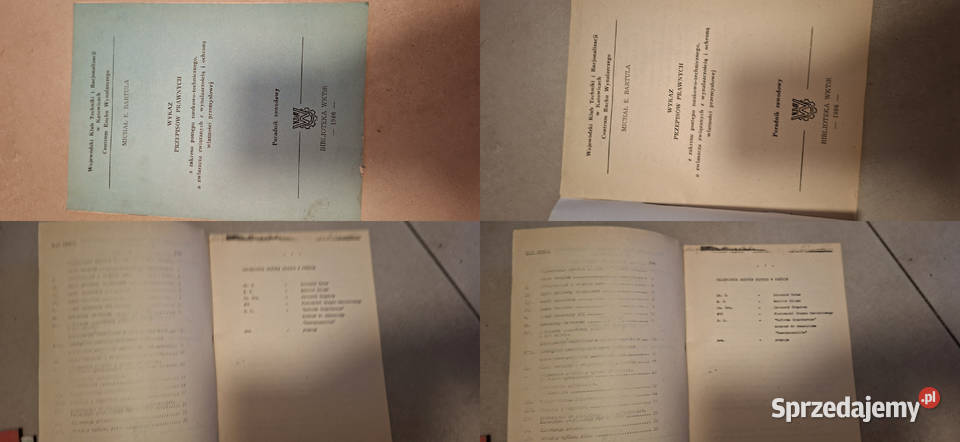 Wykaz Przepisów Prawnych 1 wydanie niski nakład wielkopolskie Łęczyca