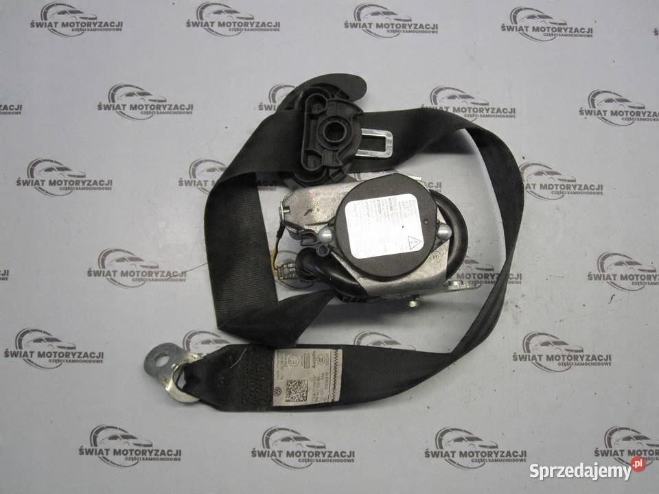 VW GOLF VI 10r pas bezpieczeństwa prawy przód Pasy bezpieczeństwa świętokrzyskie