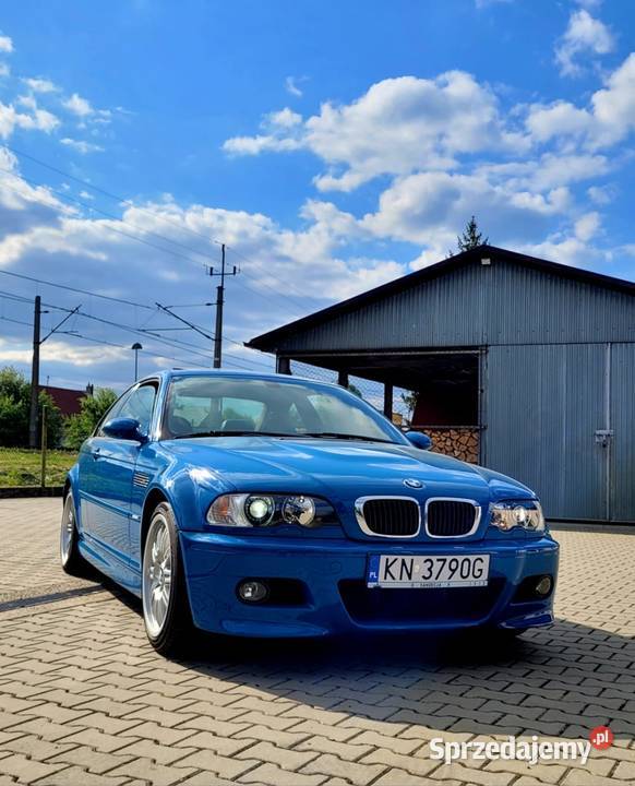 BMW E46M3 Laguna Seca Blue ESP małopolskie Nowy Sącz
