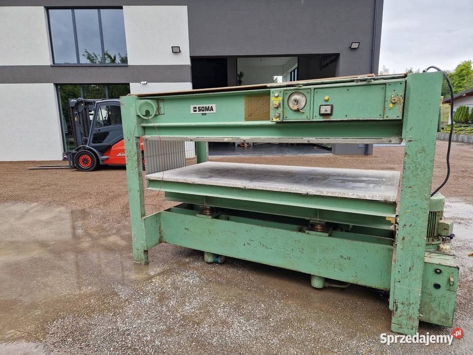 Prasa półkowa Hydrauliczna SOMA Prasa do forniru