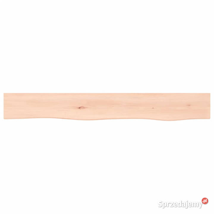 Półka 80x10x2 surowe lite drewno dębowe WM363536 Meble Warszawa sprzedam