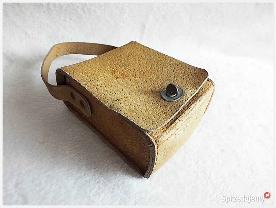 Stare skórzane etui na małe radio kieszonkowe Żary sprzedam