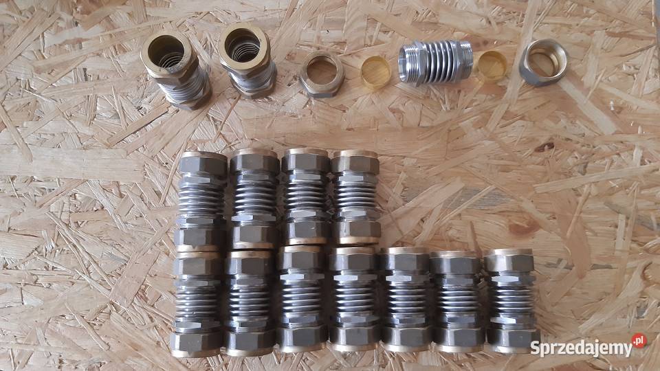 złaczki kompensacyjne 14 22mm miedz solary itp Mszana Dolna