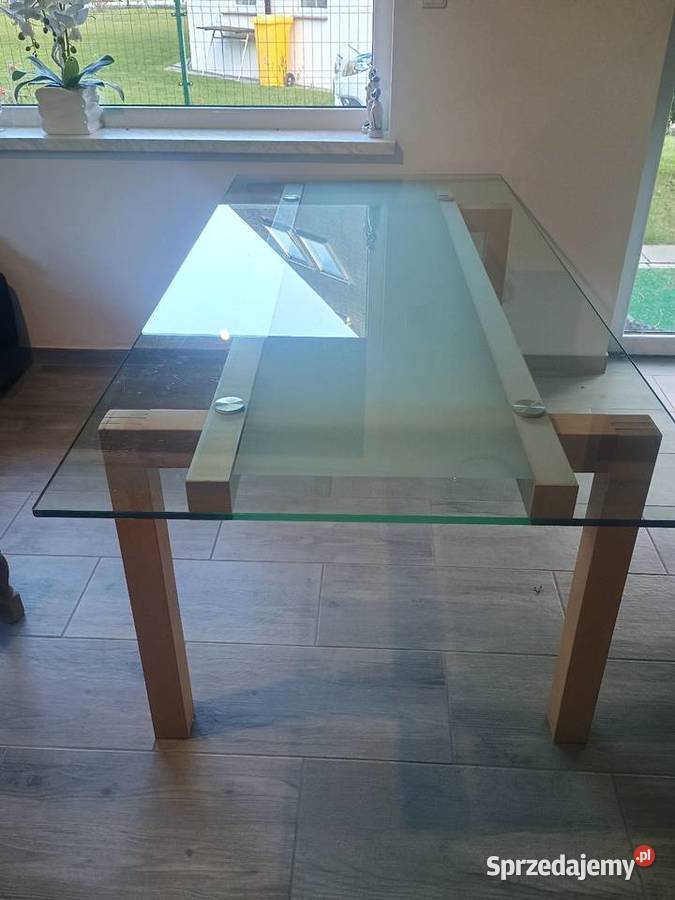 Stół szklany 200cm Przęsin